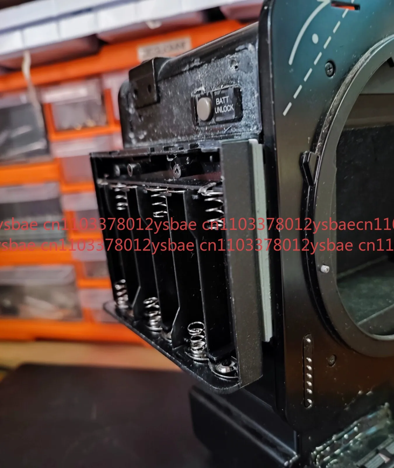 3D AA Battery Case Attachment For Fujifilm Fuji GX680 I/II/III