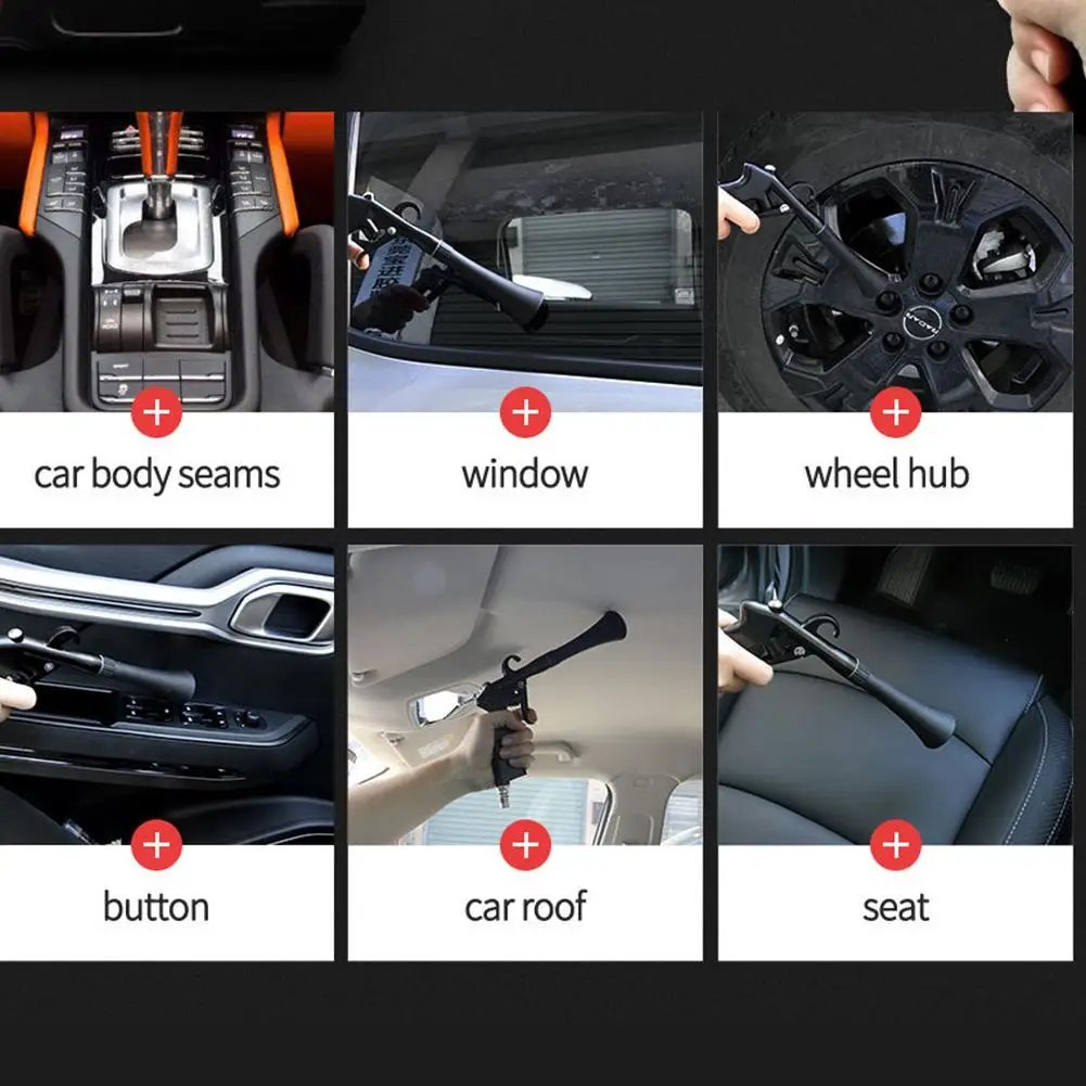 ポータブルトルネードチューブ車のクリーニングガン柔軟なホースパイプクリーニングツール車両用高圧水スプレーガン自動車用 O5N1