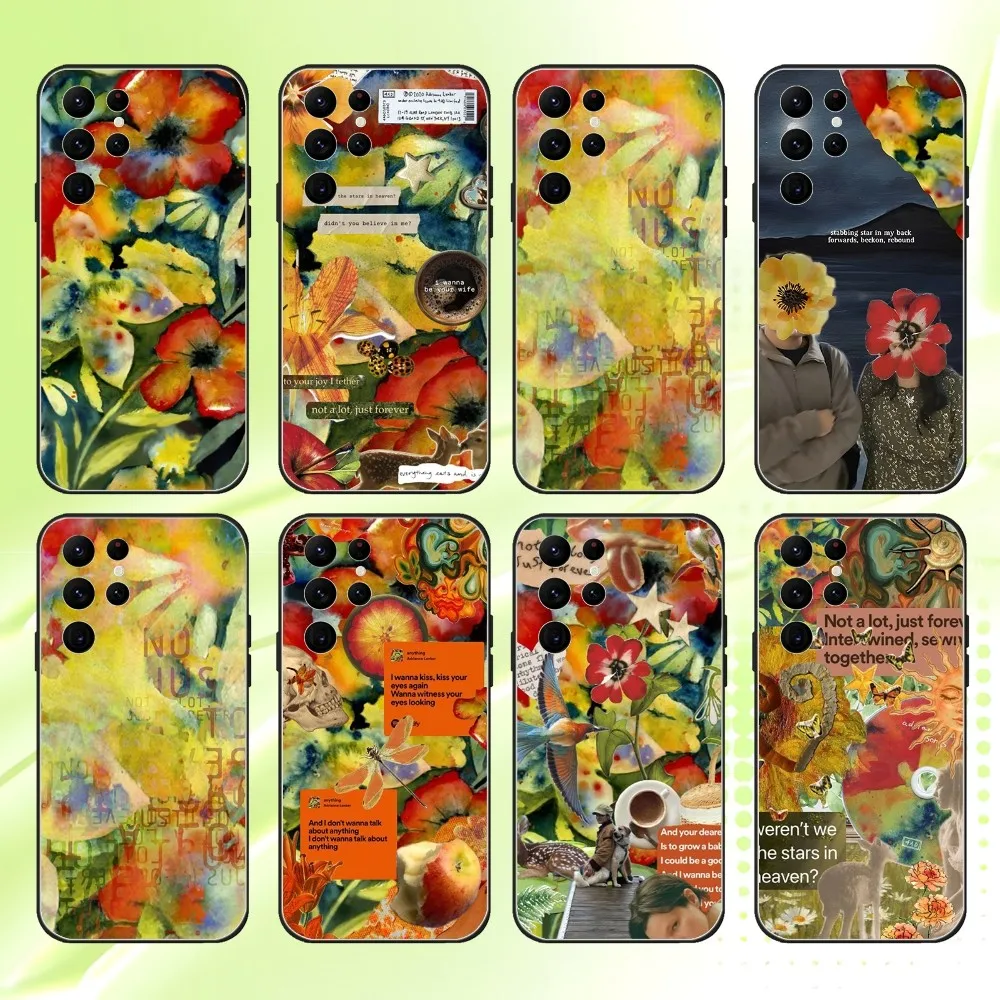 

Adrianne Lenker Songs Phone Case For Samsung S 25,24,23,22,30,21,10,9,Ultra,Plus,Lite,FE,4,5G Black Soft Case