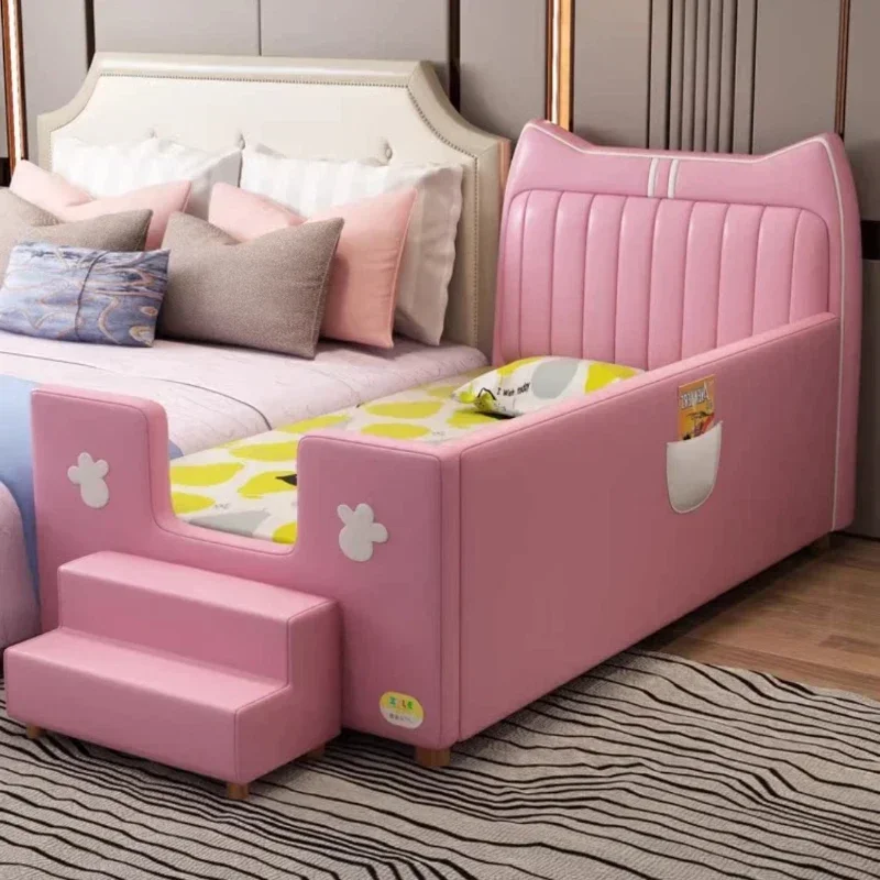 Transport Loft Modern Bed Girls Princess Boys Luxury Children Beds Frame Mattress Individual Letto Matrimoniale Unique Furniture