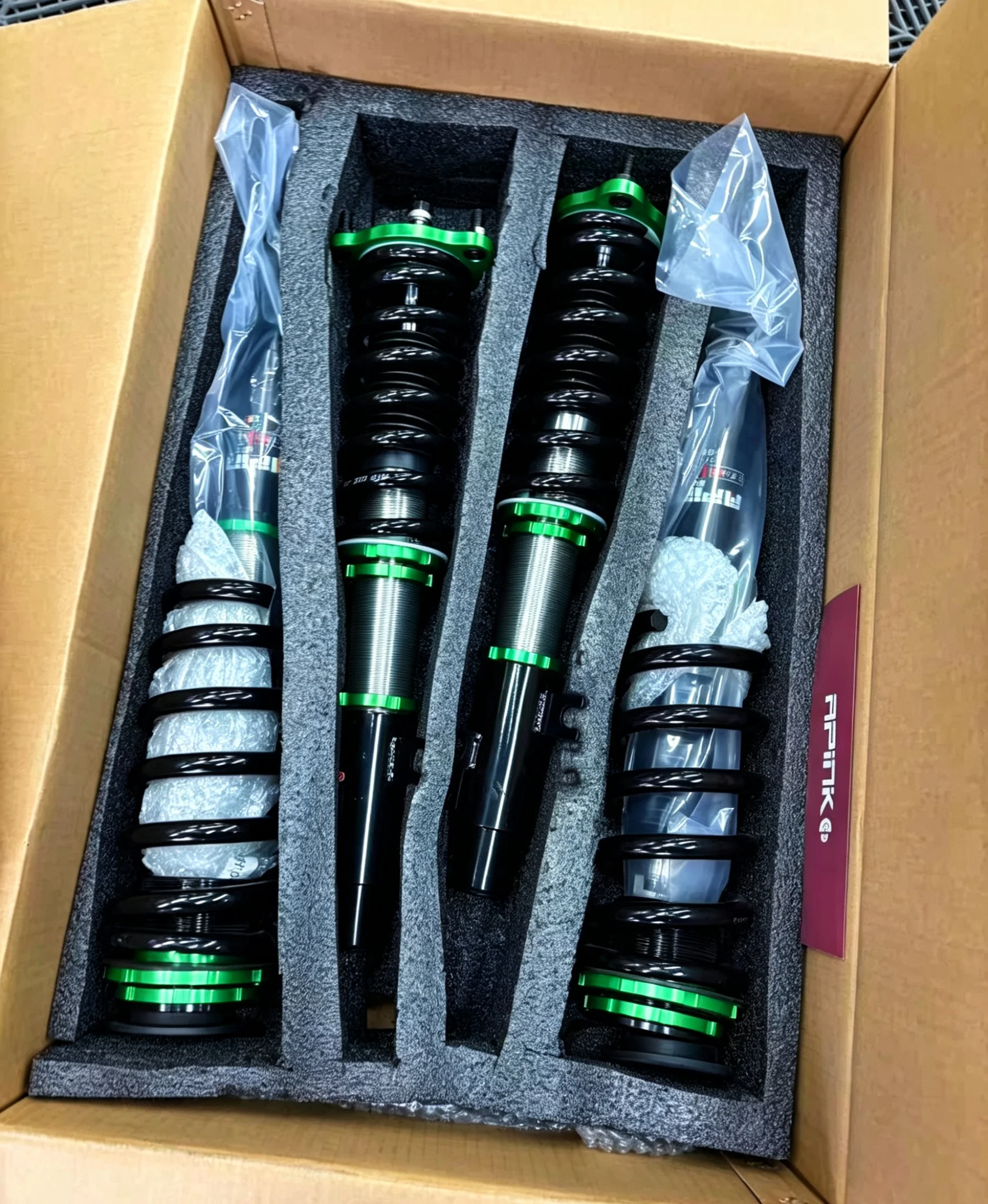 APINK High Performance Coilover Suspension 16 Level Comfort Tuning for  Alphard 30 Series