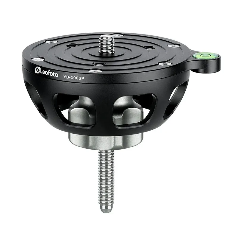 Leofoto 100 مللي متر العالمي الكرة السلطانية محول الكرة السلطانية محول التصوير الفوتوغرافي ومعدات التصوير الفيديو الملحقات عموم/قاعدة الميل