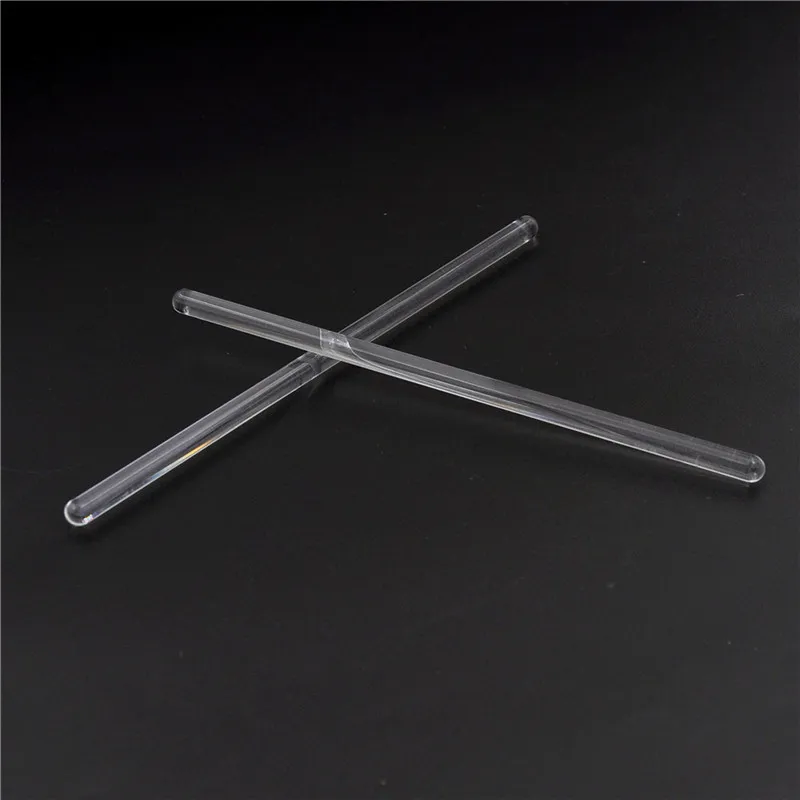 2pcs Lab Use Stir Glass Stirring Rod Laboratory Tool 6*150mm