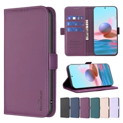 Wallet Card Slot Magnetic Buckle Flip Leather Case For Xiaomi Redmi 13C 12C 10C Note 13 12S 11 10S 9 Pro Poco X6 C65 M6 Pro 13T