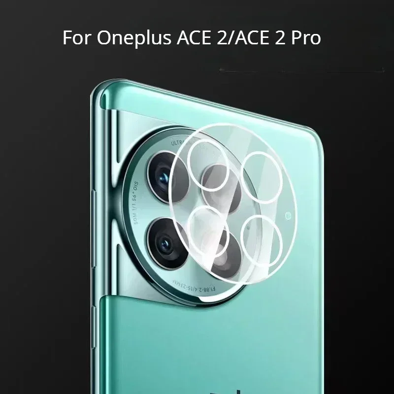 เคสป้องกันเลนส์กล้องถ่ายรูป3มิติสำหรับ OnePlus Ace 2 Pro หลังกระจกสำหรับ OnePlus ACE2 Pro เลนส์1+ ฟิล์มป้องกัน ACE2 Pro