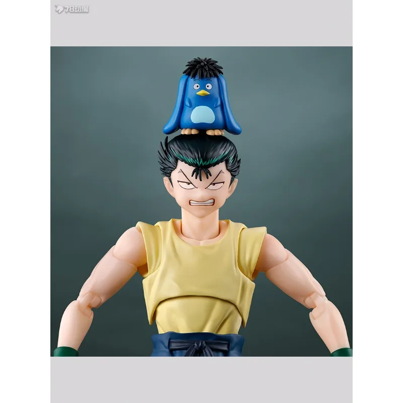 バンダイ SHF 完成品可動比例人形シリーズ幽☆遊☆白書アニメ Pu Fanyouzhu おもちゃモデルフェスティバルギフト男の子向け