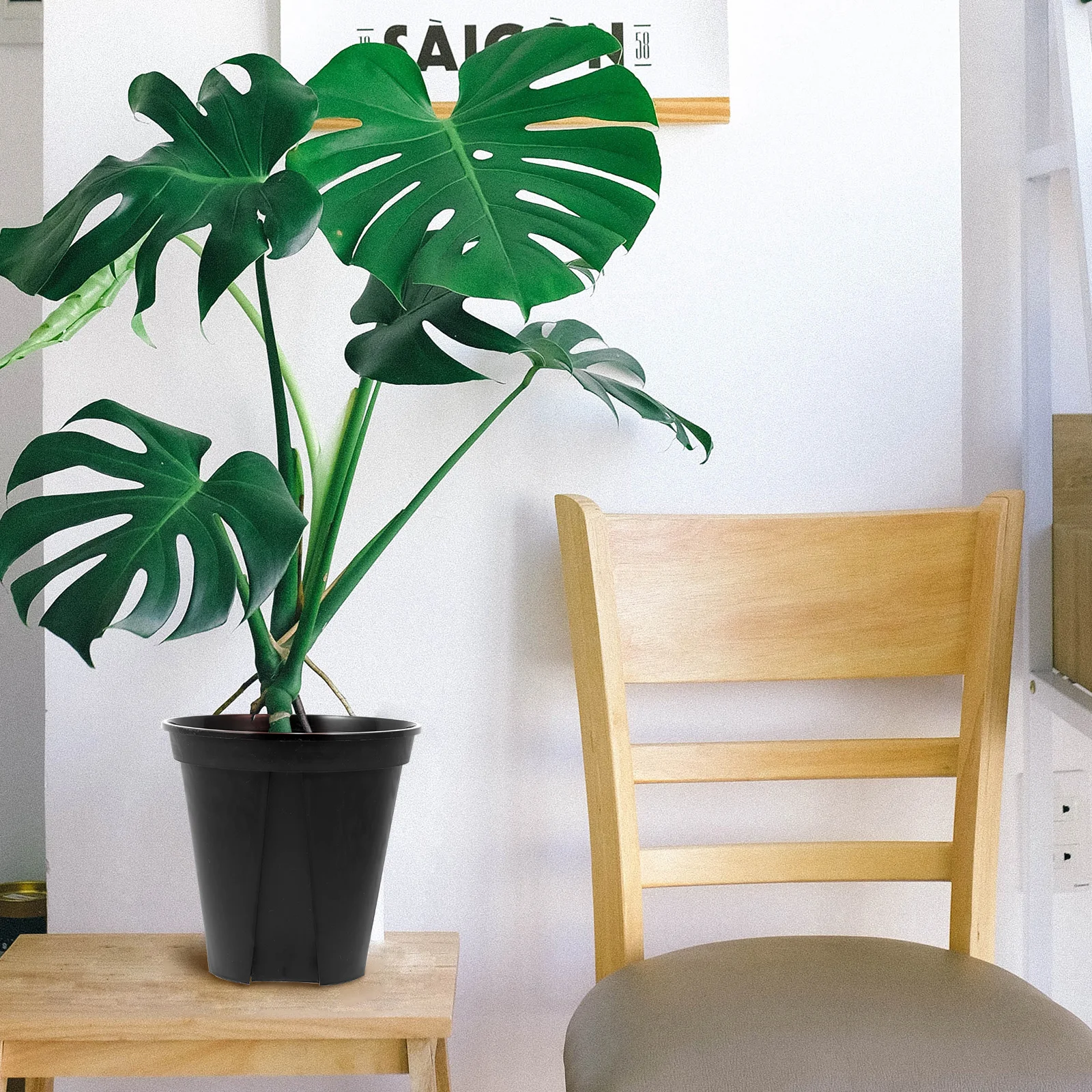 

5Pcs Plastic Flowerholders Premium Practical Plant Containers for Home Balcony Indoor Outdoor Decor