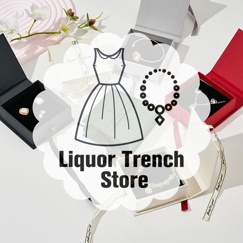 

Ribbon Flip Box Cardboard Jewelry Box With Foam Inside Necklace Bracelet Ring Ring Ring Ring Earring Box Gift Packaging Box