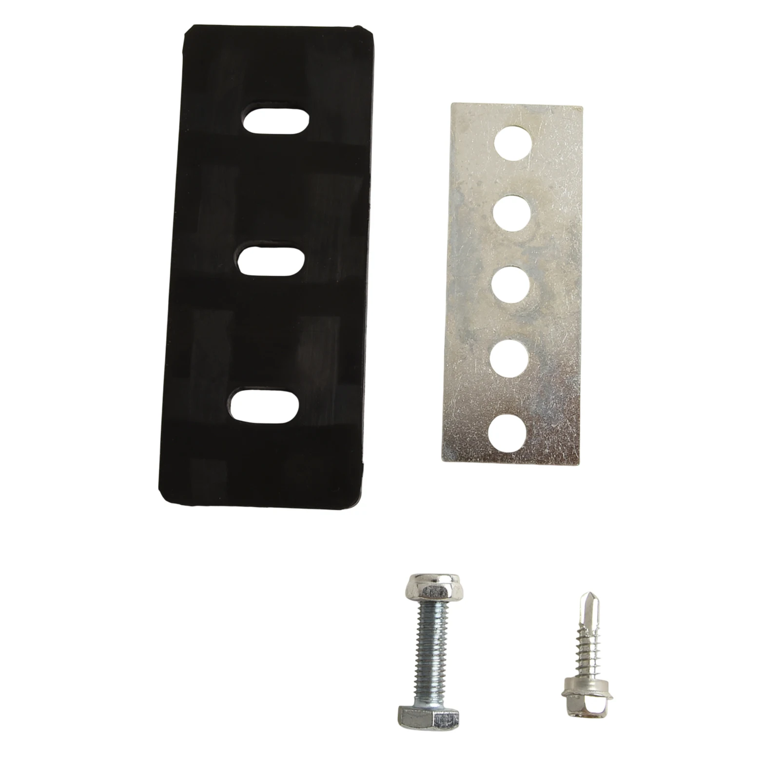 

Rubber Paddle Set Snow Blower Kit Perforated Metal Band SBR Rubber Material Self-Tapping Screws 1 4in Rubber Paddle