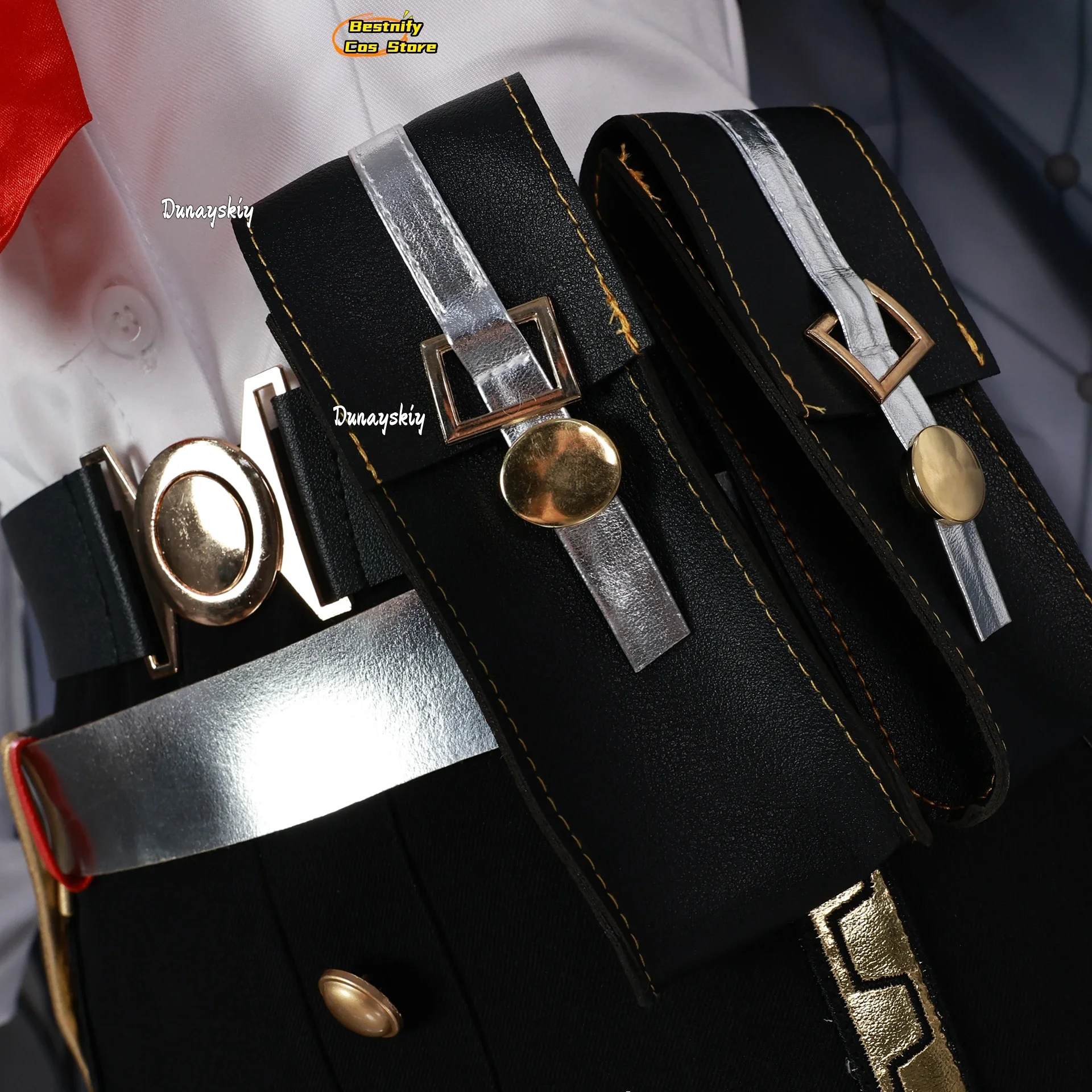 КосплейWuthering Waves Zani Косплей Костюм Сексуальная накидка с галстуком Костюм Брюки Головные уборы Рог Серьги Костюм Zani Ролевая игра Маскировка для взрослых