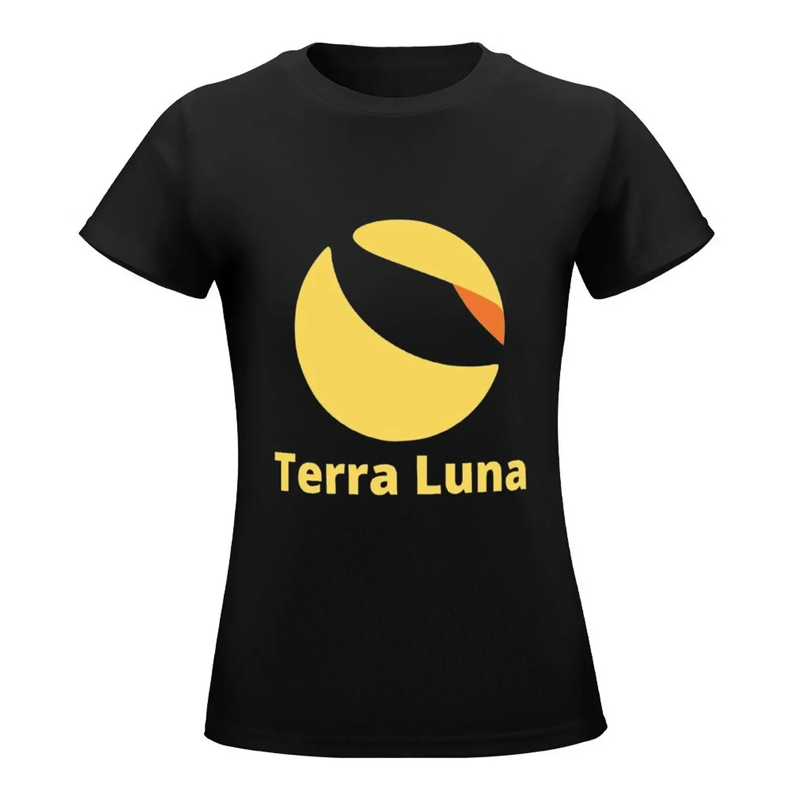 Terra LUNA Cryptocurrency T-Shirt Aesthetic clothing oversized lady clothes workout t shirts for Women