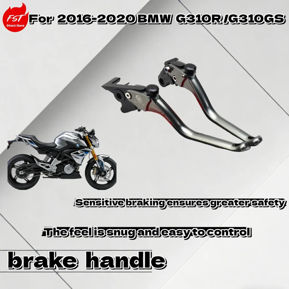 

For B MW G310R G310GS 16-20 Lightweight Anti-Rust Aluminum Brake Clutch Levers Replacement Parts