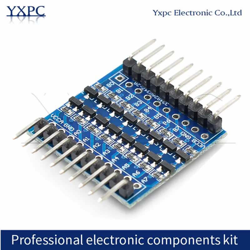 8 Channel 3.3V-5V 5V/3.3V IIC UART SPI TTL Logic Level Converter for Raspberry Pi 8 channel level conversion module