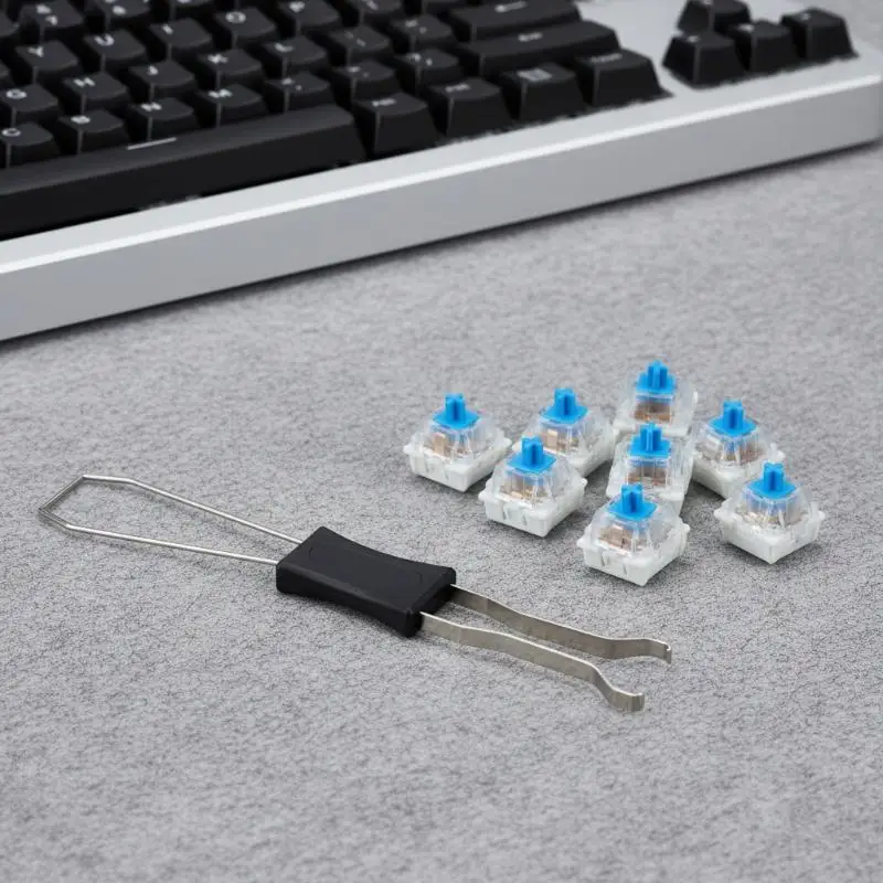 1 Set Keyboard Replacement Accessories Keyboard Switch Keyboard Clicker Key Replacement 3 Pin Tactile Switch