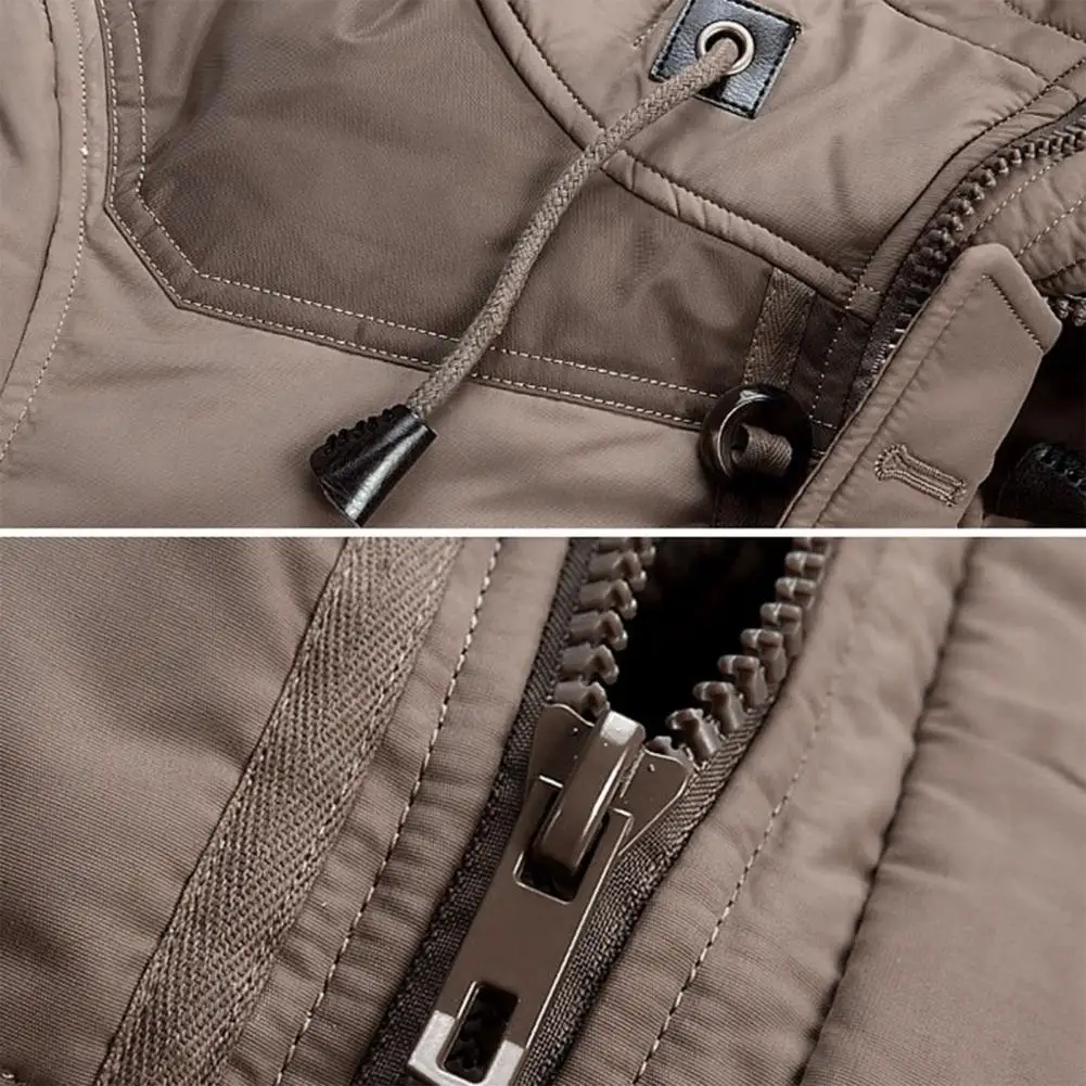 Outdoors Men Comfort Hat Solid Tops Spring Autumn Simplicity Windproof Casual Coat New Fashion Versatile Jacket Men view 5