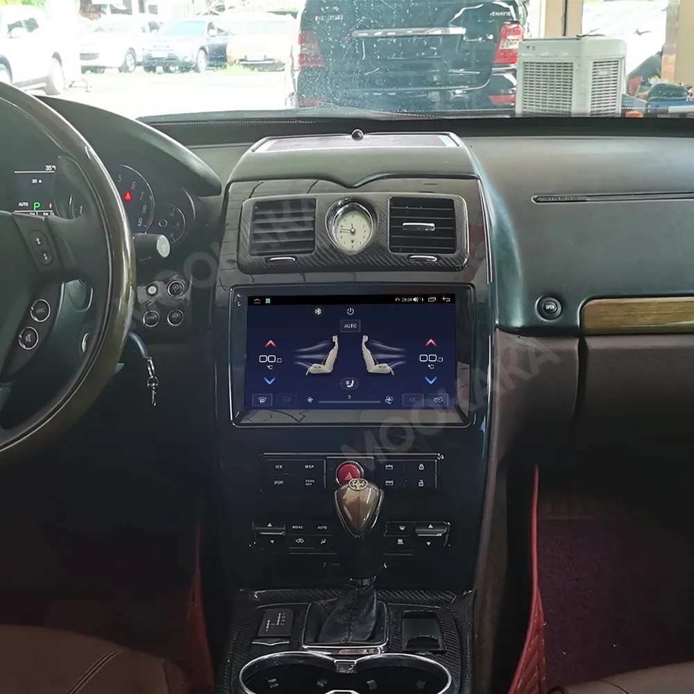 شاشة راديو السيارة لمازيراتي الرئيس القديم 2004-2007 أندرويد نظام تحديد المواقع السيارات الوسائط المتعددة راديو تلقائي ستيريو استقبال رئيس وحدة #4