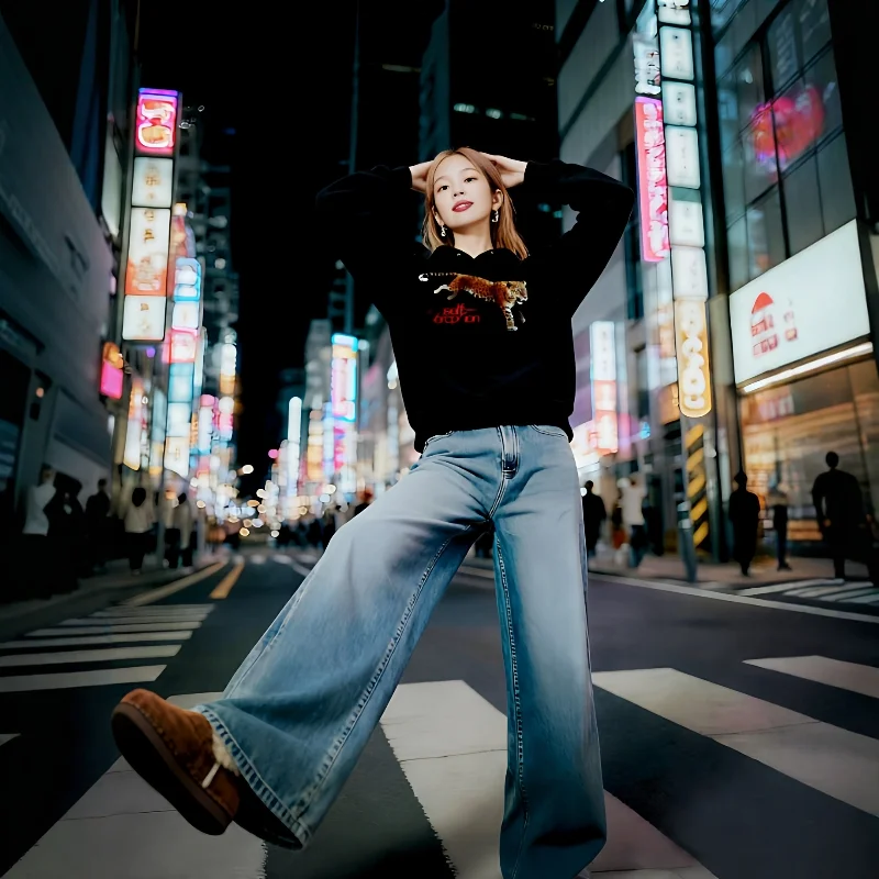 Chunyuyinjia-moletom preto para mulheres, concha de impressão 3D, padrão de leopardo clássico, design chique, moda de rua, alta qualidade