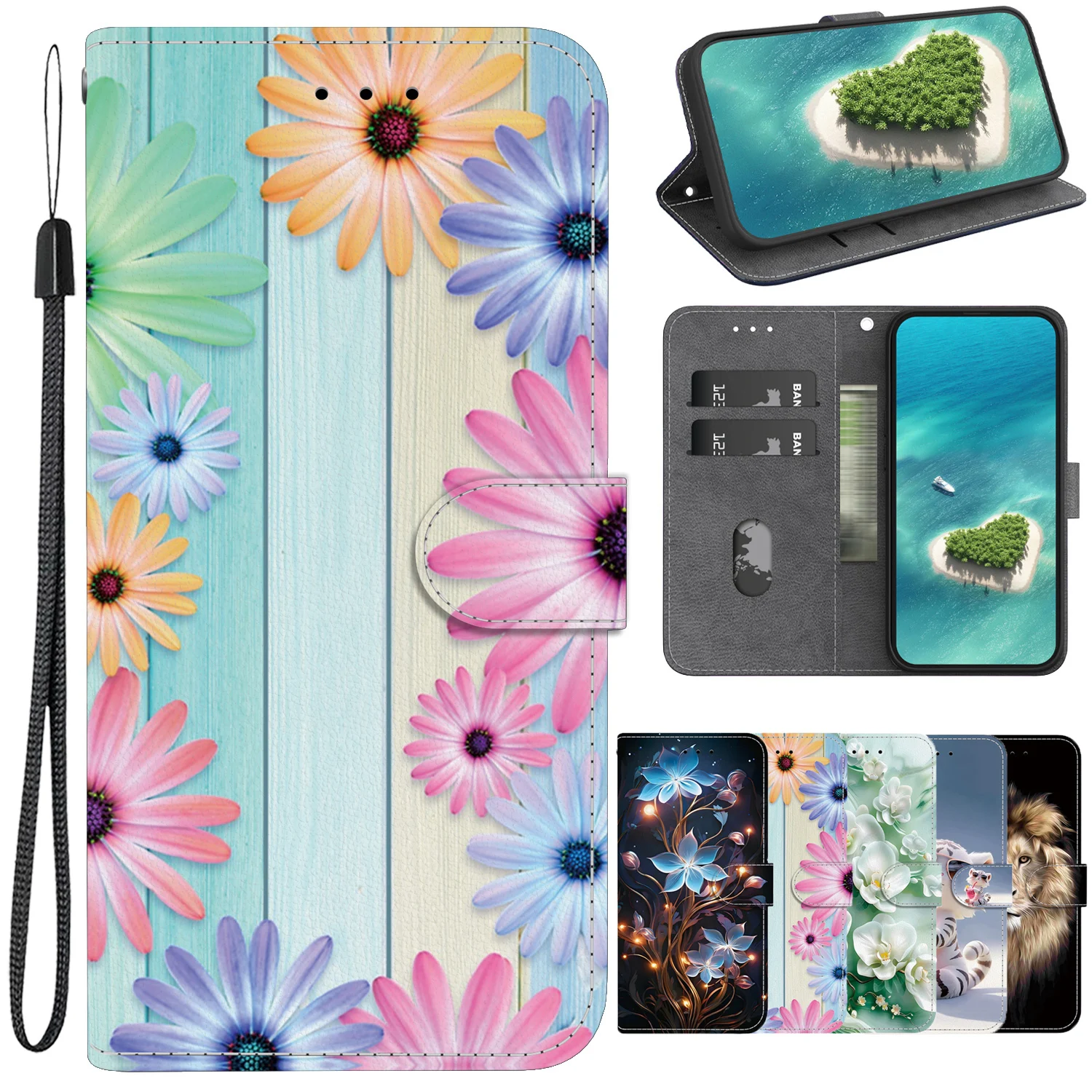 Magnetische Leder Telefon Fall Für Honor X60i X9B X9C X8B X8C x7b X7C X6B X6A X7A X8A X5 X7 X8 X9 5G Plus Flip-Cover Brieftasche fall