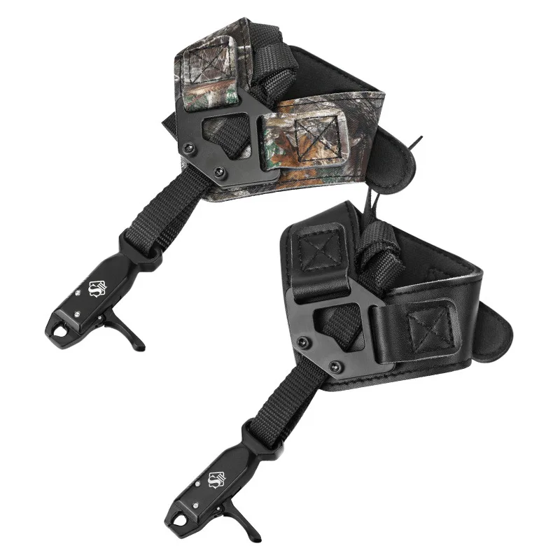 

Складной лук для стрельбы из лука, триггер 360° ° Регулируемый браслет для освобождения, аксессуары для охоты и стрельбы