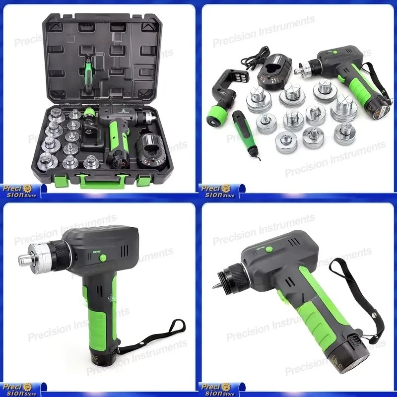 For Hydraulic Copper Tube Expander HVAC Plumbing Tool Pipe Bender Flaring Kit Auto Repair Equipment ST-E300A