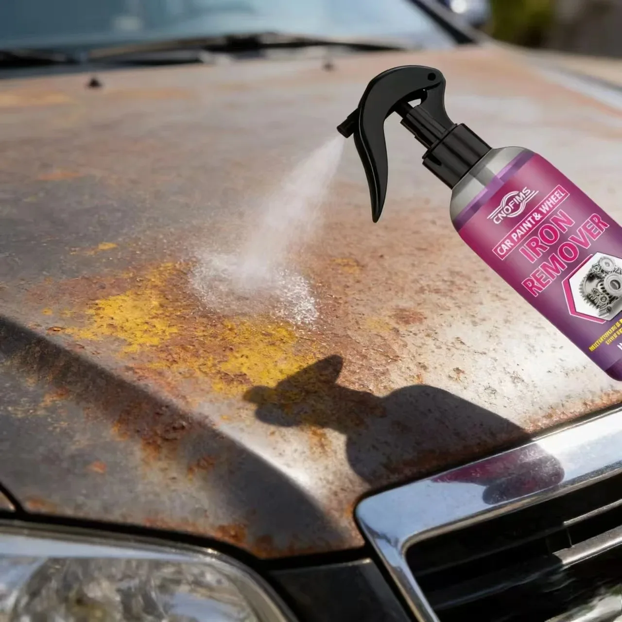Iron Remover for Car Paint & Wheel Care Auto Surface Clean Tool to Remove Iron Contaminants image 5