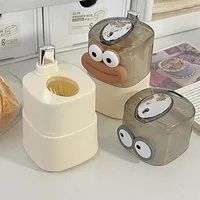 Automatic Pop-up Toothpick Dispenser Plastic Toothpick Case Box Press Toothpick Storage Box Decorative Holder