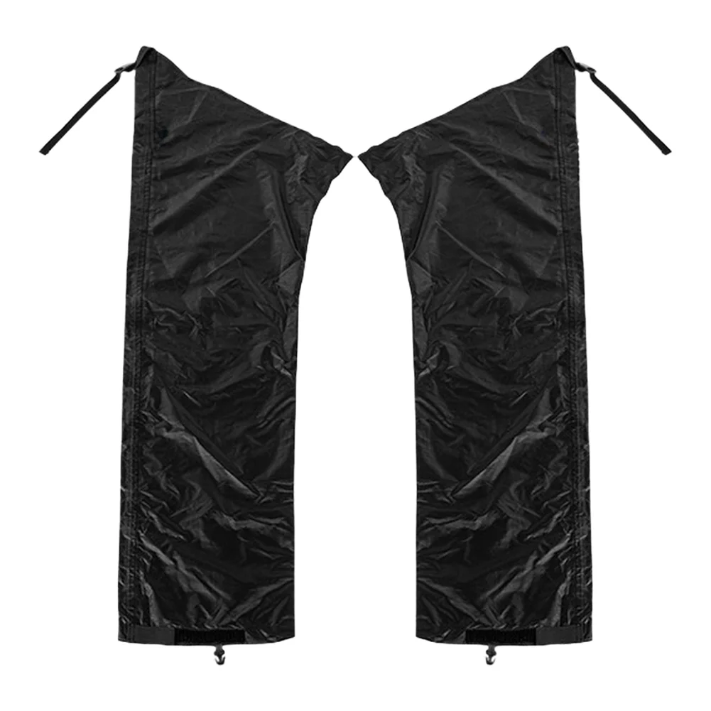 /Waterproof /Rain /Pants 210T Polyester Lightweight Leg Covers With Adjustable Strap For Hiking Camping Trekking Outdoor Gear