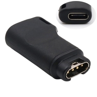 573A USB C Female to 4pin Charge Converter for -Garmin for Fenix 5/5S/5X/6 Forerunner 45/45S/245/245M/935 for Smart Watch