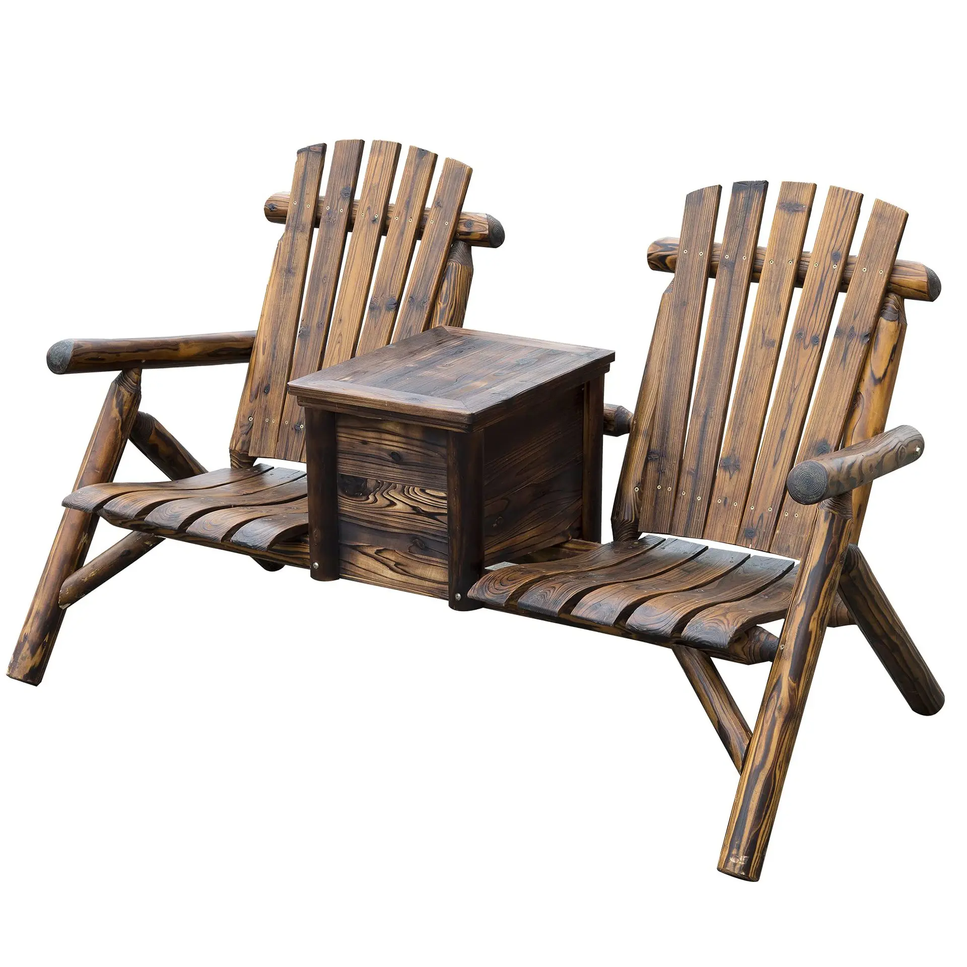 

Garden courtyard retro tables and chairs outdoor balcony open-air back chair home leisure nap rocking chair