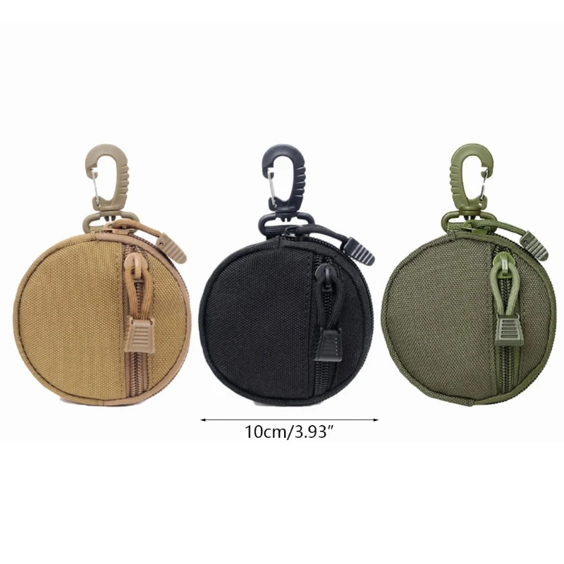 E74B Accessori per pochette per sport all aperta Mini tasca per custodia Portamonete portatile Portachiavi