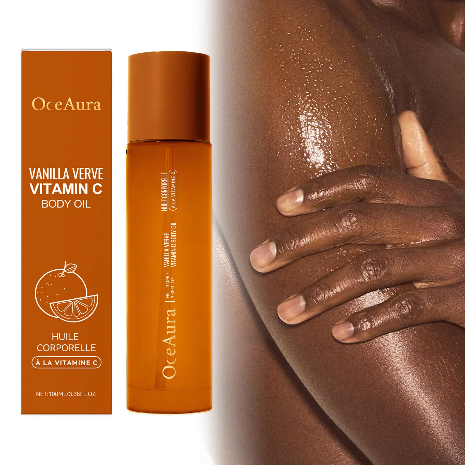

Vitamin C Body Softening Oil Moisturizes Nourishes Repairs And Brightens Dual Effects To Improve Dryness And Darkening