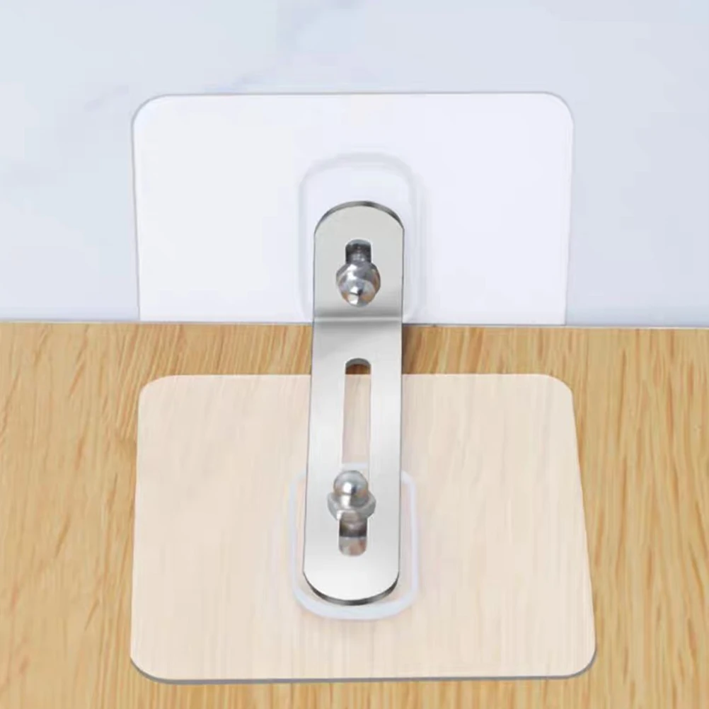 

6pcs Fixed Tape Lock Clip Adhesive Furniture Wall Anchors For Baby Proofing No Drill Anti Tip Safety Straps Childproofing Kit