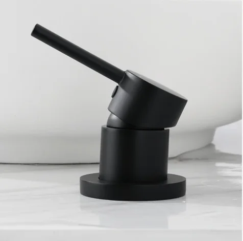 

Deck mounted water mixer