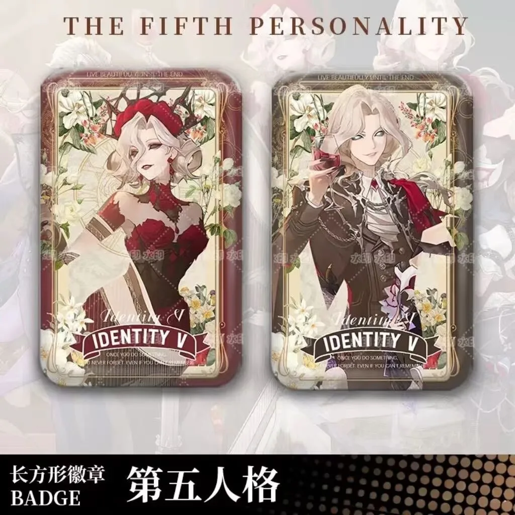 Cinquième personnalité, Identity V, compoérateur de concert Red Lady, badge exquis, ornement de bureau, pendentif Doujinshi Valley Bar
