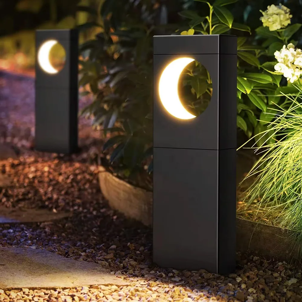 Solar Lawn Lamps Outdoor Waterproof Garden Lamps Landscape Decorative Ground Plug-in Lamps Wiring-free Energy Saving Lamps