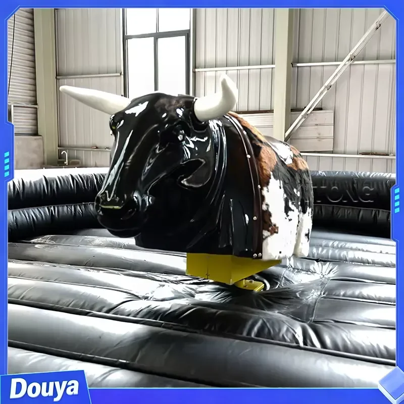 Inflatable Rodeo Mechanical Bull Riding Ride Machine Adults Sports Game Large Outdoor Entertainment
