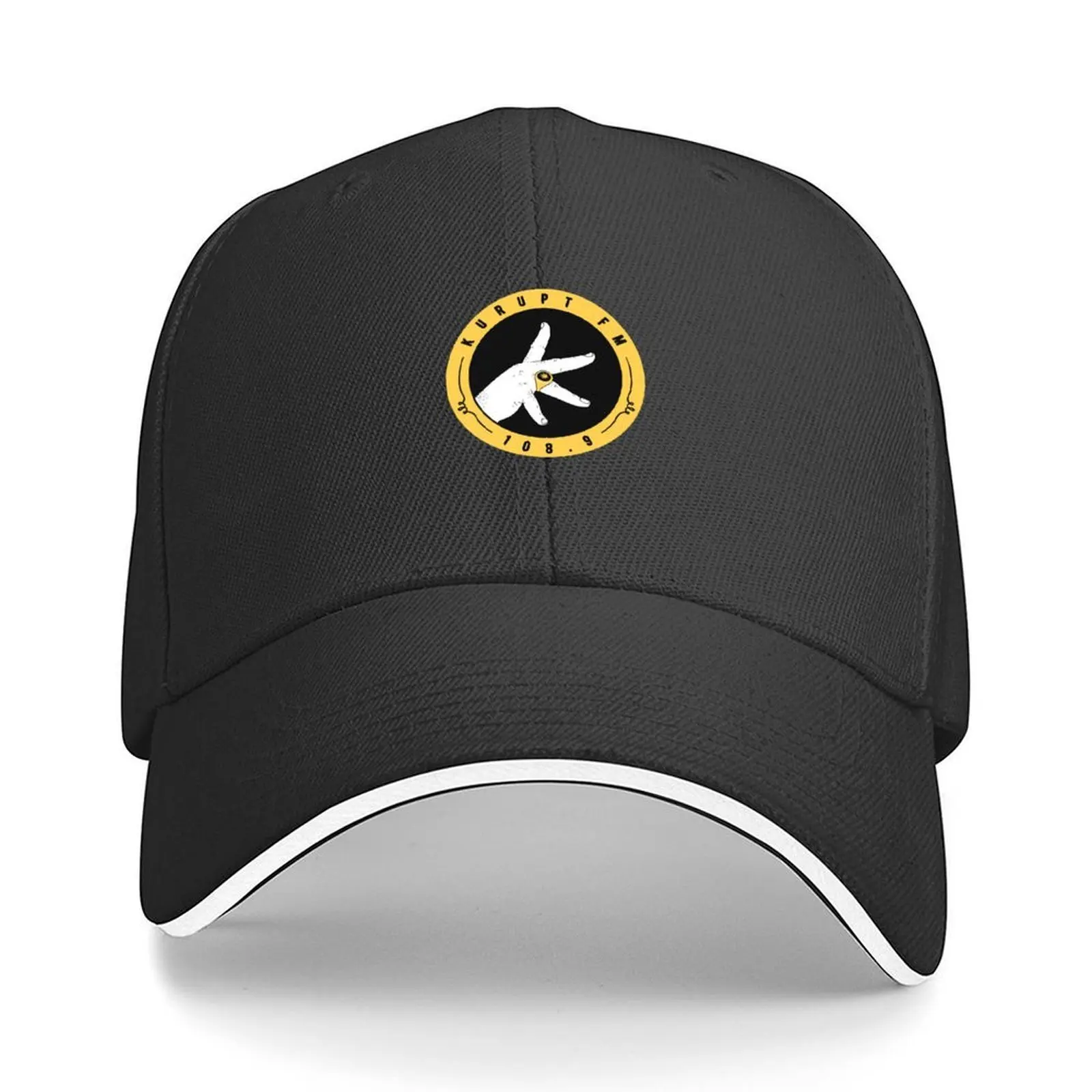 

Kurupt FM Logo Baseball Cap Rugby fashionable Hat men Winter hat Caps For Men Women's