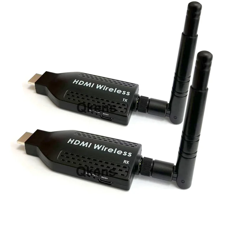 

Беспроводной HDMI-передатчик и приемник 1080p 4K 150M для дублирования экрана с DVD-плеера, телевизора, ноутбука, ПК на телевизор или проектор
