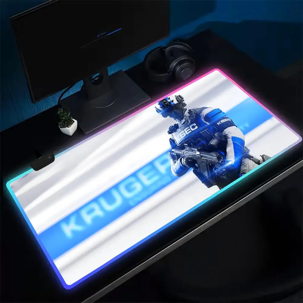 

Mirror Edge Catalyst Mouse Pad Anime Gaming Mouse Pad LED Table Pads Backlit Rubber Desktop XXL RGB Desk Mats
