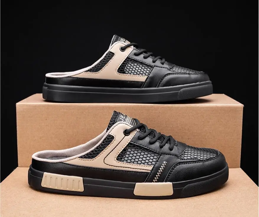 Herren Mesh Freizeitschuhe Mit Dicker Sohle Und Geruchsschutz_voghion.com