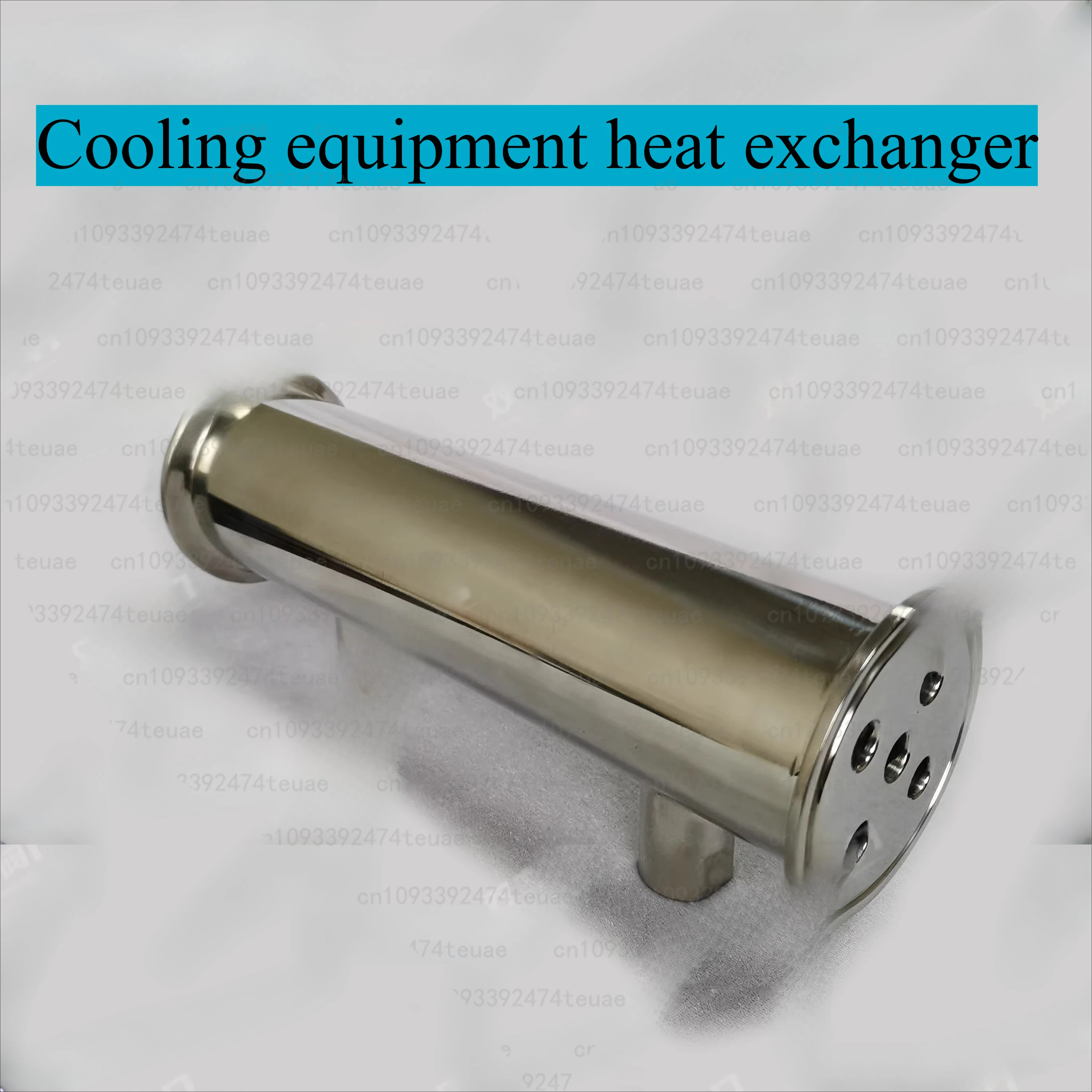 

304 Stainless Steel Condensing Quick-Install Clamp-Type Threaded Water Cooling Equipment Heat Exchanger