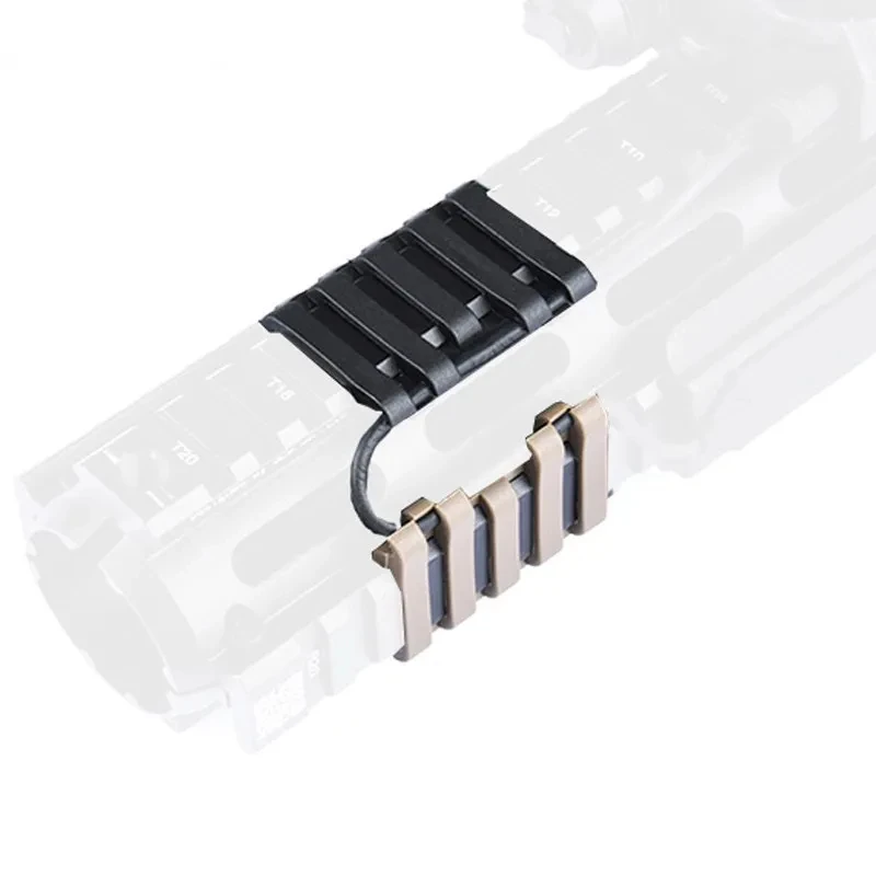 WADSN Tactical Picatinny Rail Cover PEQ15 DBAL M300M600 Pressure Switch Wire Holder CQBL NGAL  Airsoft Hunting Rifle Accessories