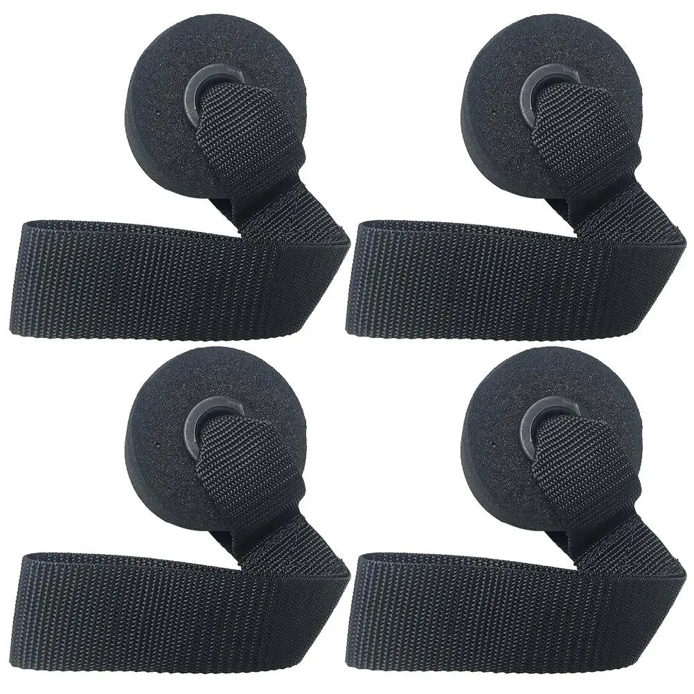 

4 Pcs Heavy Duty Door Anchor Fitness Training Strap Resistance Band Elastic Door Clamp Thickened Pad Sturdy Buckle Body Workout