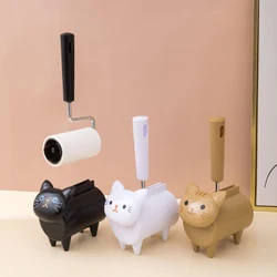 New Cute Cat Lint Remover Lint Roller Pet Hair Remover Clothes Fabric Shaver Pet Fur Dust Brushes Cleaning Sofa Sticky Removal