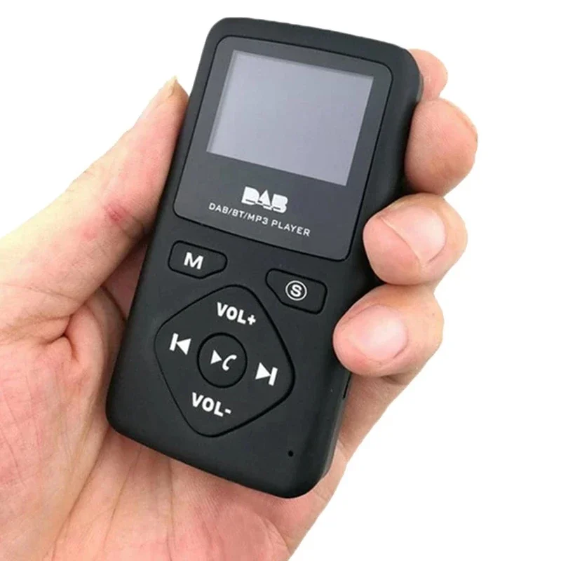 Portable FM/DAB Digital Bluetooth Radio MP3 Player Micro-USB Easy Carrying For Home