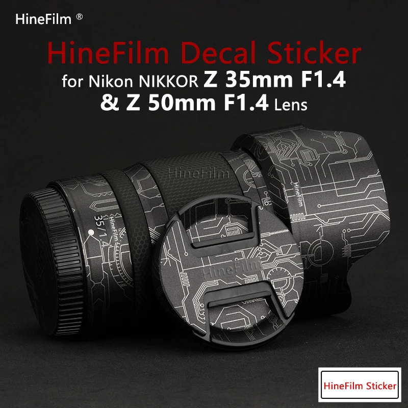 

Hinefilm Skin for Nikon Z 50mm f1.4 Lens Decal Skin for Nikkor Z 35mm f1.4 Lens Stickers 50 f1.4 Wrap Z50F1.4 Sticker 50 1.4