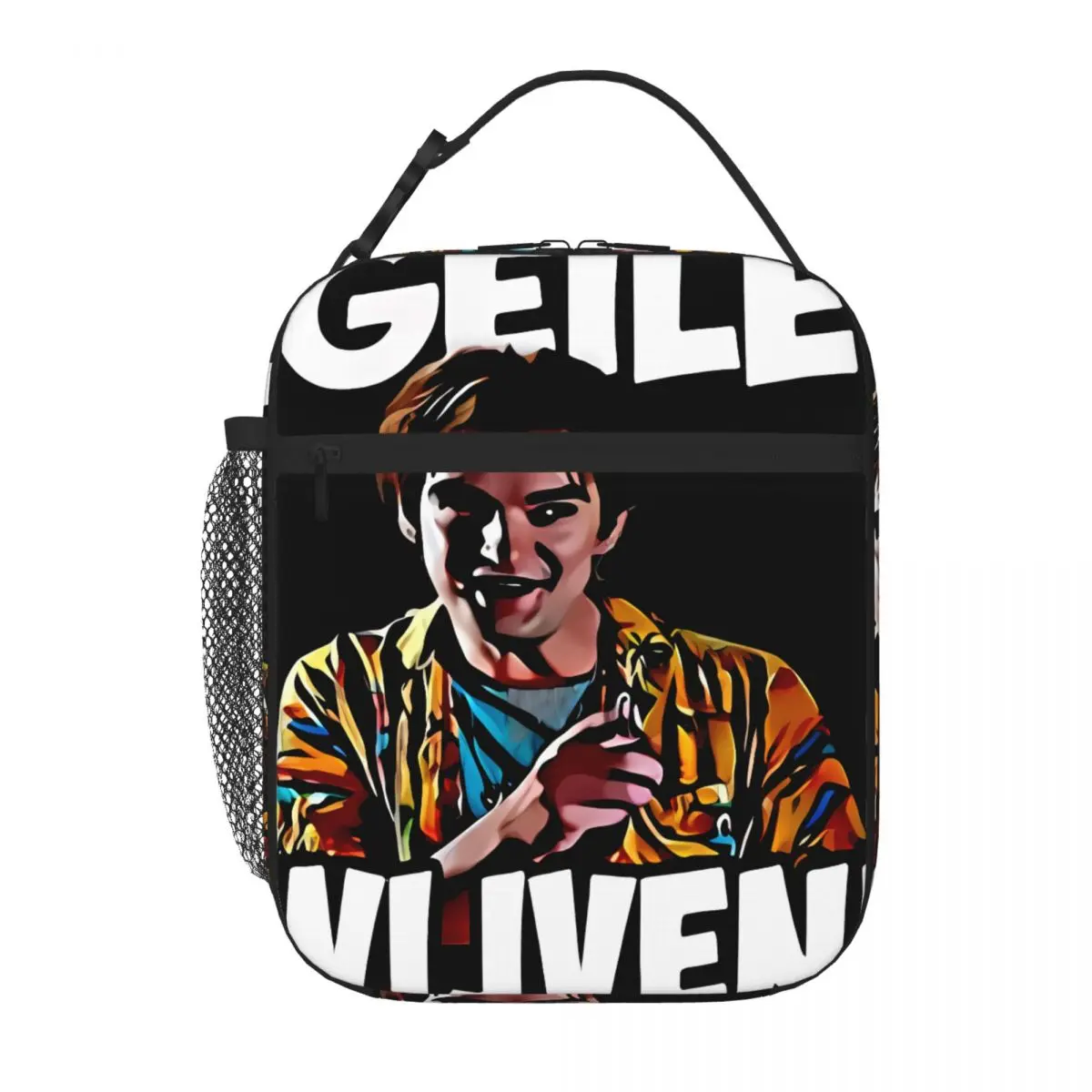 Bestselling GEILE WIJVEN Hip Hop Shoulder Lunch Bag Beach Outing Neoprene Lunch Bag