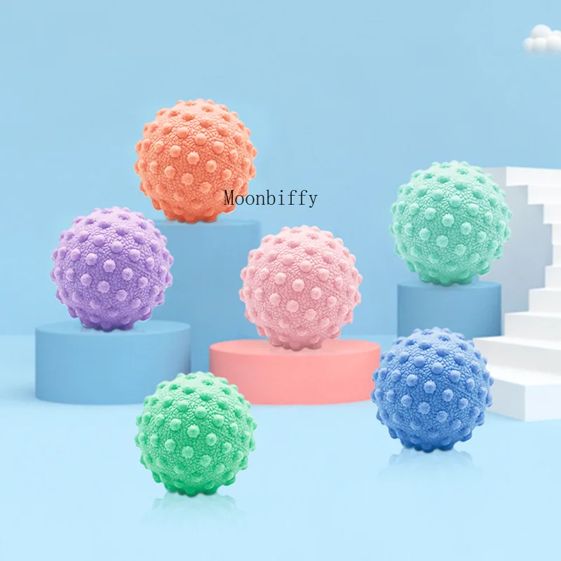 Massage Ball Durable PVC Spiky Trigger Point Sport Fitness Hand Foot Pain Relief Plantar Fasciitis Reliever Hedgehog 7cm Balls