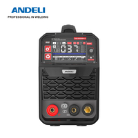 ANDELI 180A TIG Welding Machine with Pulse HF TIG MMA Clean Cold Welding IGBT DC Inverter TIG Welders Argon Welding 110/220V