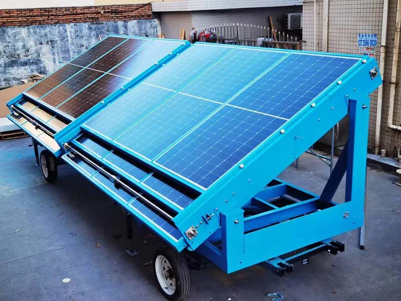 Balcony Solar MicroinverterENERGYFIT 120kWh Monocrystalline Silicon MPPT Industrial Use Towable Solar System With Balcony Mounti
